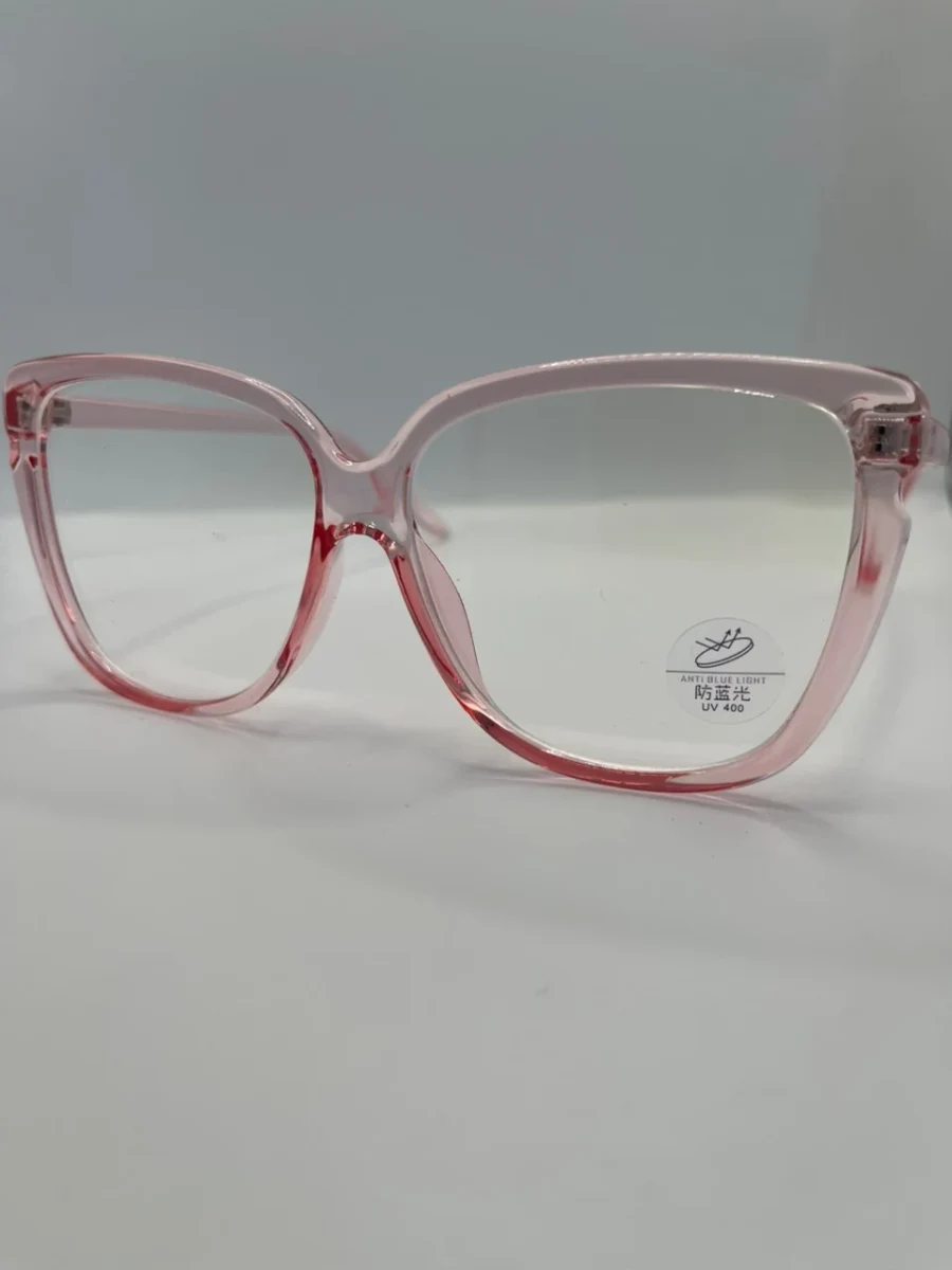Maxi acetato traslúcido rosa